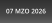 07 MZO 2026