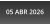 05 ABR 2026