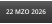 22 MZO 2026