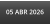 05 ABR 2026