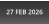 27 FEB 2026