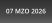 07 MZO 2026